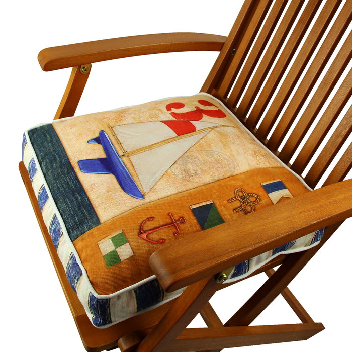 Aberto Design YM1018 Cojín de Lujo 42x42 cm, Mezcla de Algodón y Poliéster, Funda Extraíble para Comodidad y Estilo Duradero